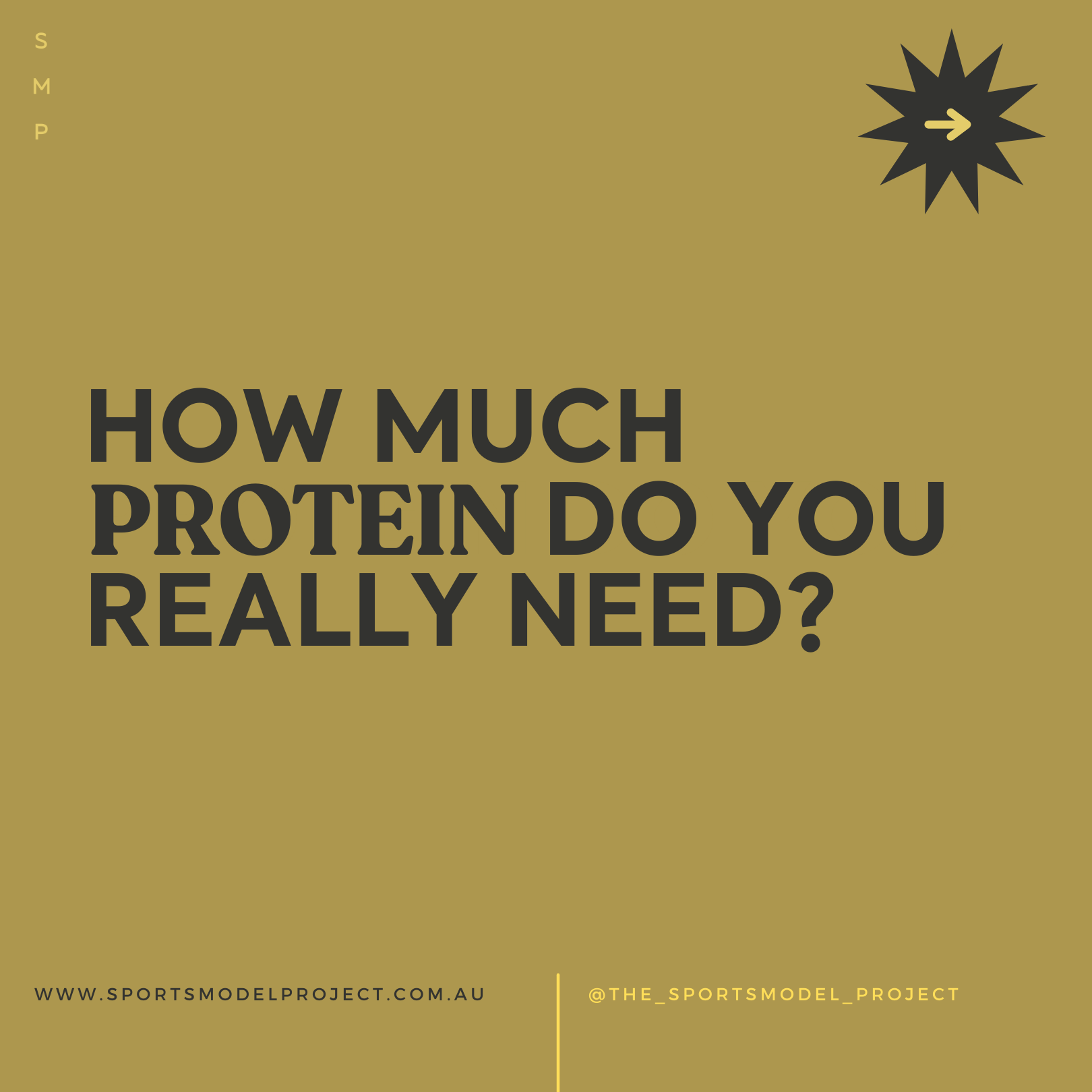 How Much Protein Do You Really Need The Sports Model Project 1518